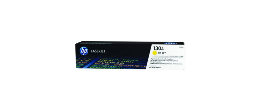 HP 130A Yellow Laserjet Toner Cartridge /M153/M176/M177 (CF352A) (1K)